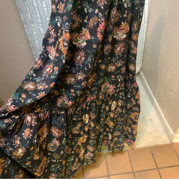 NATURAL LIFE Journey Floral Maxi Dress - Black and Pink - Picture 2 of 7